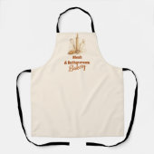 Bakery Logo Pastry Shop Branding Schürze (Vorderseite)