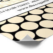 Bakery oder Cake Designer Business Poster (11x 14) (Ecke)