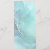 Bakery Pastry Chef Baking Catering Gold Price List Menükarte (Rückseite)