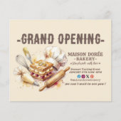 Bakery Pastry Chef Baking Catering Grand Opening Flyer (Vorne)