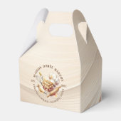 Bakery Pastry Chef Watercolor Gold Baking Catering Geschenkschachtel (Vorderseite)