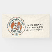 Bakery Store Pastry Chef Dessert Sweets Cake Baker Banner (Horizontal)