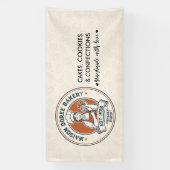 Bakery Store Pastry Chef Dessert Sweets Cake Baker Banner (Vertikal)