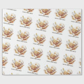 Bakery Store Pastry Chef Dessert Sweets Cake Baker Geschenkpapier (Flach)