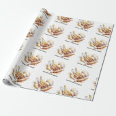 Bakery Store Pastry Chef Dessert Sweets Cake Baker Geschenkpapier (Ungerollt)