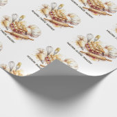 Bakery Store Pastry Chef Dessert Sweets Cake Baker Geschenkpapier (Ecke)