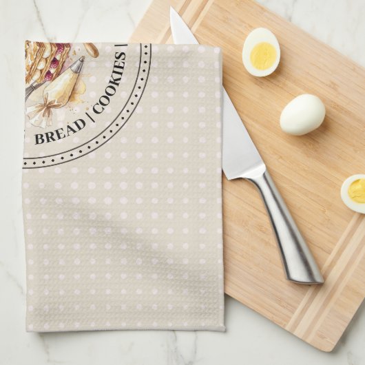 Bakery Store Pastry Chef Dessert Sweets Cake Baker Geschirrtuch (Viertel Falte)