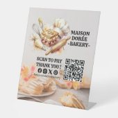 Bakery Store Pastry Chef Dessert Sweets Cake Baker Sockelschild (Vorderseite)