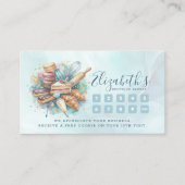 Bakery Store Pastry Chef Dessert Sweets Cake Baker Treuekarte (Vorderseite)