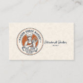 Bakery Store Pastry Chef Dessert Sweets Cake Baker Visitenkarte (Vorderseite)
