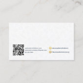 Bakery Store Pastry Chef Dessert Sweets Cake Baker Visitenkarte (Rückseite)