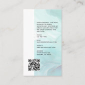 Bakery Store Pastry Chef Dessert Sweets Cake Baker Visitenkarte (Rückseite)