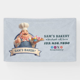 Bakery Store Pastry Chef Desserts Sweets Cake Shop Banner