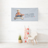 Bakery Store Pastry Chef Desserts Sweets Cake Shop Banner (Insitu)