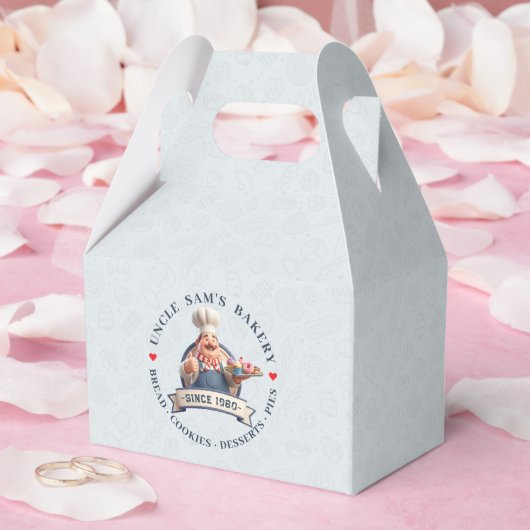 Bakery Store Pastry Chef Desserts Sweets Cake Shop Geschenkschachtel (Hochzeit)