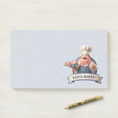 Bakery Store Pastry Chef Desserts Sweets Cake Shop Post-it Klebezettel (Auf Schreibtisch)