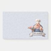 Bakery Store Pastry Chef Desserts Sweets Cake Shop Post-it Klebezettel (Vorderseite)