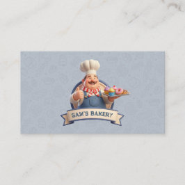 Bakery Store Pastry Chef Desserts Sweets Cake Shop Visitenkarte
