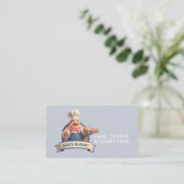 Bakery Store Pastry Chef Desserts Sweets Cake Shop Visitenkarte (Stehend Vorderseite)