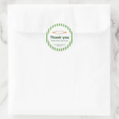 Bakery Thank You Sticker - Custom Baking Design (Tasche)