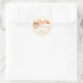 Bakery Thank You Sticker - Cute Girl Baker Design  (Tasche)