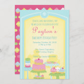 Bakeshoppe Einladung (Vorne/Hinten)