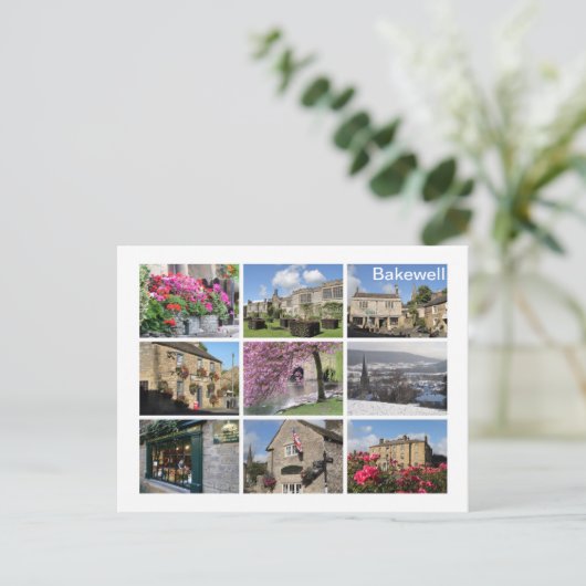Bakewell Postkarte (Stehend Vorderseite)