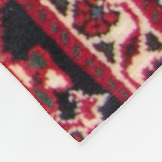 Bakhshaisch Aserbaidschan Nordwestpersischer Teppi Fleecedecke (Ecke)