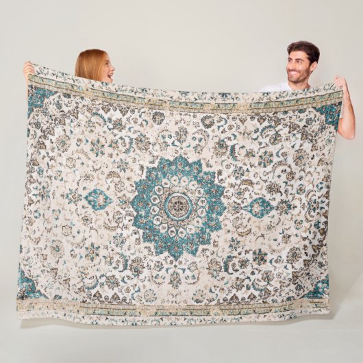 Bakhshaisch Aserbaidschan Nordwestpersischer Teppi Fleecedecke (Beispiel)