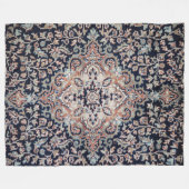 Bakhshaisch Aserbaidschan Nordwestpersischer Teppi Fleecedecke (Vorderseite (Horizontal))