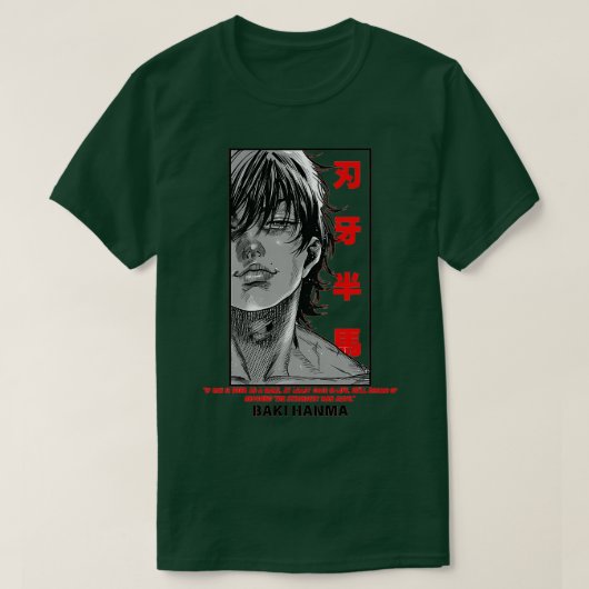 BAKI HANMA T-Shirt (Design vorne)