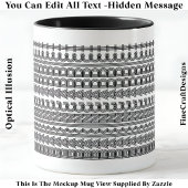 Baking Addict Hidden Message Funny Novelty 111B Tasse