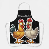 Baking around the Cluck Schürze (Vorderseite)