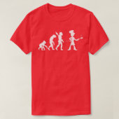 Baking Bread Master Baker Bakery Evolution T-Shirt (Design vorne)