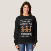 Baking Christmas Memories Gingerbread Men With Xma Sweatshirt (Vorne ganz)