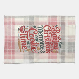 Baking Christmas Memories Kitchen Towel  Geschirrtuch