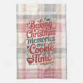 Baking Christmas Memories Kitchen Towel  Geschirrtuch (Vertikal)