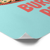 Baking Cookies and Burning the Patriarchy Poster (Ecke)