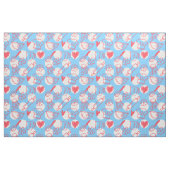 Baking-Doodle auf Punkten - Rosa & Hellblau Stoff (Fat Quarter (45,7 x 55,9 cm))