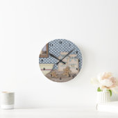 Baking Gingerbrett Wall Clock Runde Wanduhr (Zuhause)