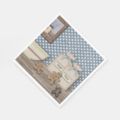 Baking Gingerbrot Männer Papier Napkins Serviette (Ecke)