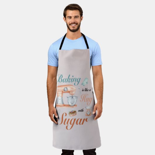 Baking Hugs Sugar design for bakers & Pastry chefs Schürze (Getragen)