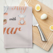 Baking Hugs Zuckerdesign für Bäcker und Konditoren Geschirrtuch (Viertel Falte)