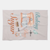 Baking Hugs Zuckerdesign für Bäcker und Konditoren Geschirrtuch (Horizontal)