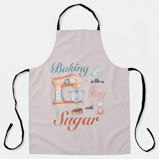 Baking Hugs Zuckerdesign für Bäcker und Konditoren Schürze (Vorderseite)