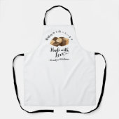 Baking Icebox Cookie Watercolor Modern Schürze (Vorderseite)