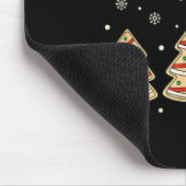 Baking I'm Just Here For The Snacks Christmas Cook Mousepad (Ecke)