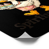 Baking Is My Sritual Gift Baking Humor Kitchen Pas Poster (Ecke)