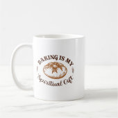 Baking Is My Sritual Gift Funny Bake Lover Pastry  Kaffeetasse (Links)