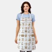 Baking Lover Cooking Apron Schürze (Getragen)